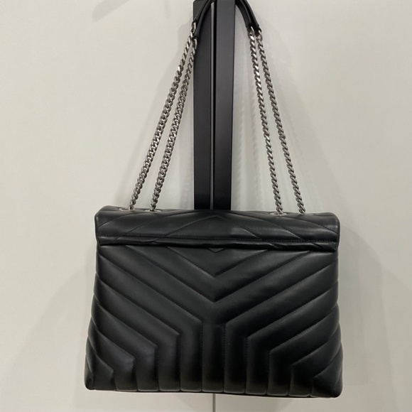 Ysl - Saint laurent medium loulou in black - Picture 3 of 13